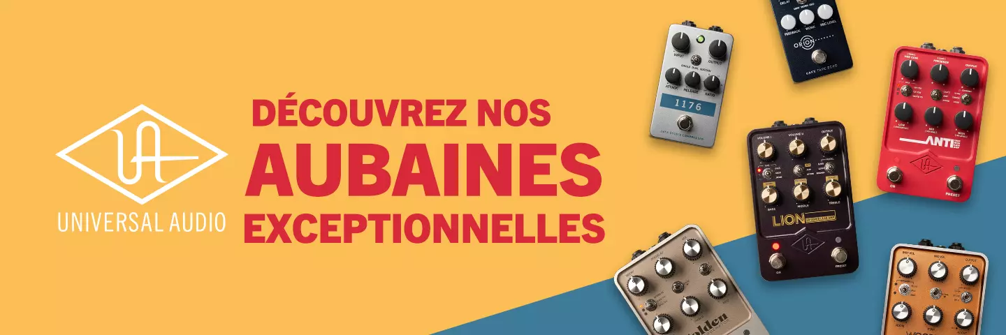 Profitez dnormes rabais sur les produits Universal Audio